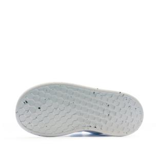 Baskets Blanches Fille Adidas Advantage Disney Moana vue 5