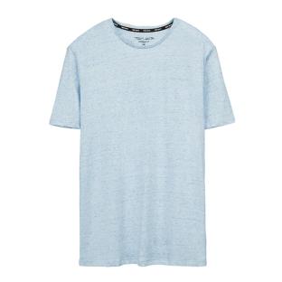 T-shirt Bleu Chiné Homme Teddy Smith Chine pas cher