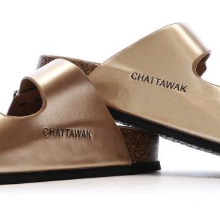 Sandales Cuivre Femme Chattawak Orphée vue 0