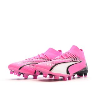 Chaussures de Football Rose/Noire Homme Puma Ultra Pro vue 6