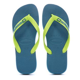 Tongs Bleu/Vert Femme Havaianas Slim 1740 vue 0