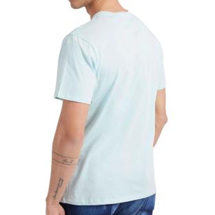 T-shirt Bleu/Vert Homme Guess Surf Logo vue 2