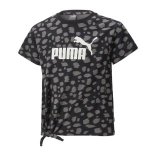T-shirt Noir Fille Puma Animl pas cher