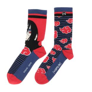 Chaussettes Bleu/Rouge Homme Capslab ITA pas cher