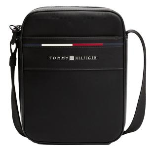 Sacoche Noire Homme Tommy Hilfiger Foundation pas cher