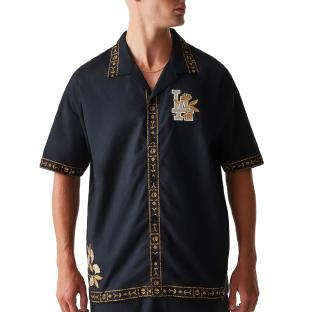 Chemise Noire Homme New Era Mlb vue 0