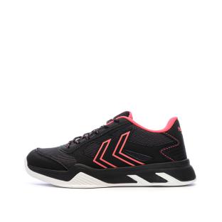 Chaussures de Fitness Noires/Roses Femme Hummel Teiwaz pas cher