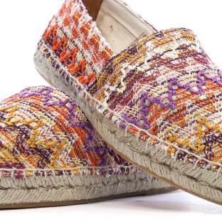 Espadrilles Rose Femme Pare Gabia Anitz vue 0