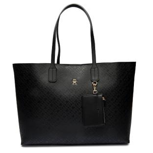 Sac Fourre tout Noir Femme Tommy Hilfiger Distinct Tote pas cher