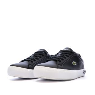 Baskets Noires Femme Lacoste Powercourt Core Essentials vue 0