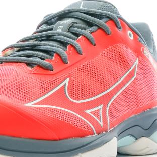 Chaussures de Padel Rose/Rouge Femme Mizuno Wave Exceed vue 6