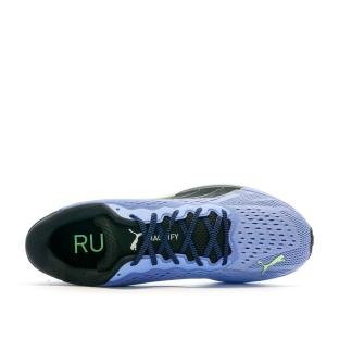 Chaussures de Running Noir/Bleu Homme Puma Magnify Nitro Surge vue 4