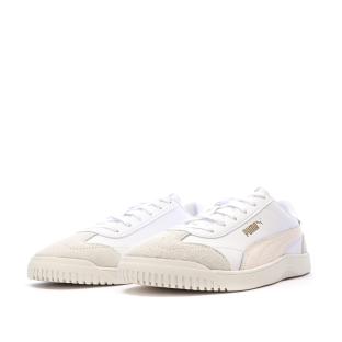 Baskets Blanches/Roses Femme Puma Club 5v5 Sd vue 6