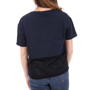 T-Shirt Marine Femme Le Coq Sportif Loose vue 0