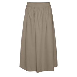 Jupe Beige Femme Vero Moda Tine Calf vue 0