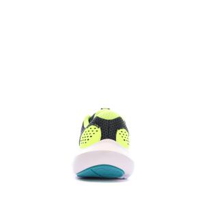Baskets Marine/Jaune Garçon Under Armour Surge 4 vue 3