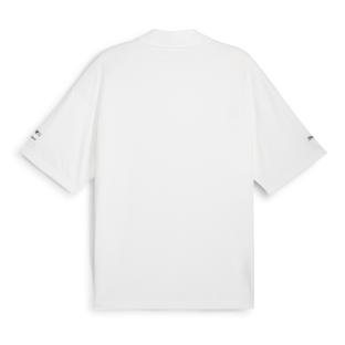 Camiseta blanca de hombre Puma BMW MMS Statement ver 0