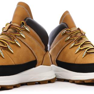 Baskets Camel Garçon Junior Timberland Brooklyn Euro vue 7