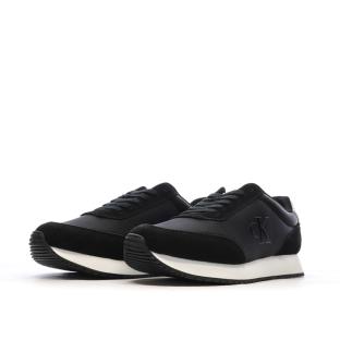 Baskets Noires Homme Calvin Klein Jeans Retro vue 6