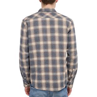 Chemise Grise à Carreaux Homme Teddy Smith 10716621D vue 2