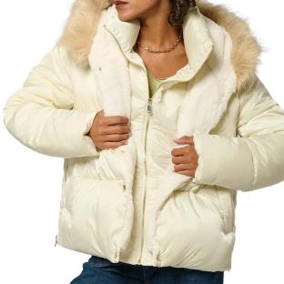 Doudoune Blanche Femme Kaporal Off White pas cher