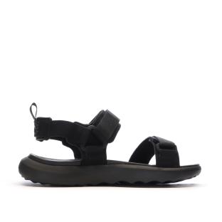 Sandales Noires Homme Hey Dude Carson vue 2