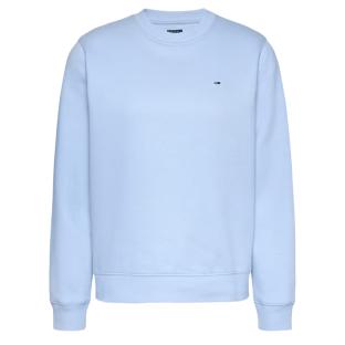 Sweat Bleu Clair Femme Tommy Hilfiger Flag Crew vue 3