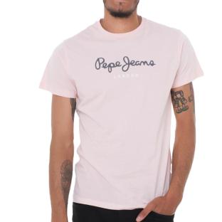 T-shirt Rose Homme Pepe jeans 508208 pas cher