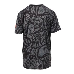 CHICAGO BULLS T-Shirt Rouge/Noir Garçon NBA Mural Sublimated vue 2