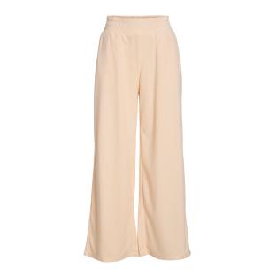 Pantalons fluide Éponge Beige Femme Vila Frotte vue 0