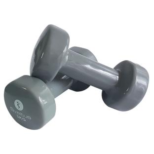 X2 Sveltus 3kg Grey Epoxy Dumbbells Photo of the Espace des Marques %store% store - view of %key%