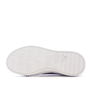 Baskets Blanches/Violettes Femme Puma Carina 2.0 vue 5