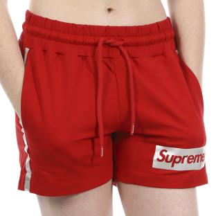 Short Jogging Rouge Femme Supreme Grip Ender vue 0