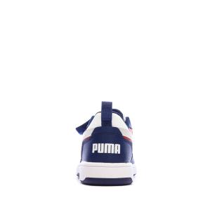 Puma Rebound Sneaker Blau/Weiß/Rot für Jungen Ansicht 0