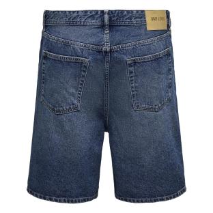 Short Bleu Foncé Homme Only & Sons Fade vue 0