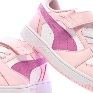 Zapatillas de deporte rosas para niña Puma Rebound ver 0