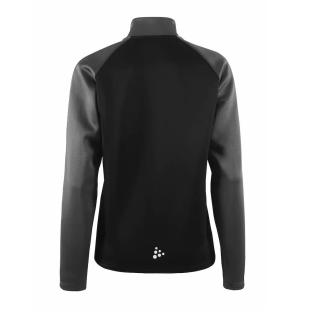 Veste Zippé Noir Femme Craft Squad Half vue 2