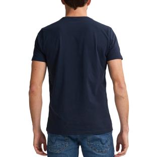 T-shirt Marine Homme Petrol Industries TSR002-9999 vue 2