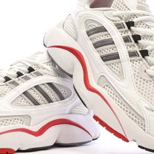 Baskets Blanches/Rouges Homme Adidas Ozmillen vue 7