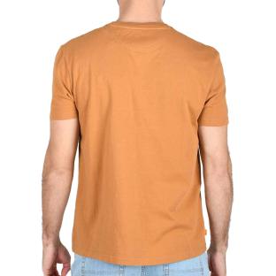 T-shirt Orange Homme Timberland A2BPR vue 2