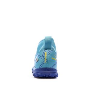 Chaussures de Foot Bleu Junior Nike Zoom Vapor 15 Academy KM vue 3