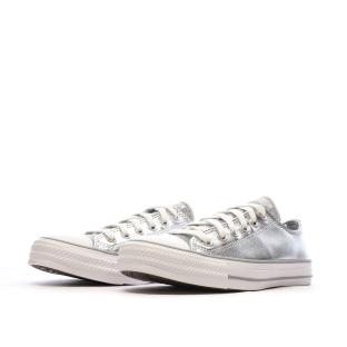 Baskets Argentées Femme Converse Chuck Taylor All Star A05433C vue 6