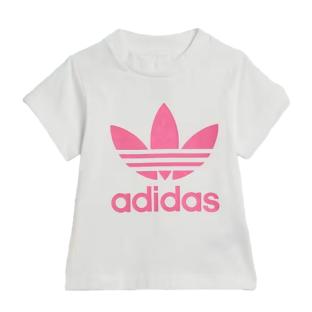 Ensemble Blanc/Rose Fille Adidas IR6865 vue 2