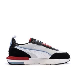 Baskets Blanc/Marine Homme Puma Puma R22 vue 2