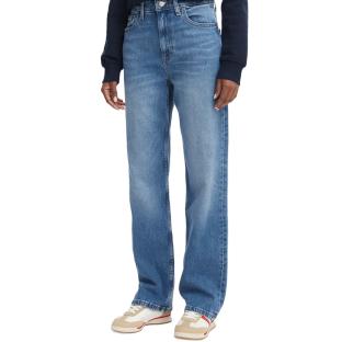 Tommy Hilfiger Layla High Rise, blaue Jeans mit weitem Schnitt Ansicht 0