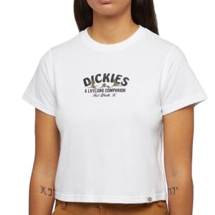 T-shirt Blanc Femme Dickies Companion pas cher