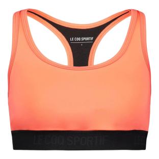 Brassière Orange/Noire Femme Le Coq Sportif Training vue 0