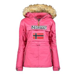 Parka Rose Fille Geographical Norway Bridget pas cher
