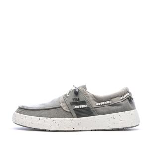 Chaussures bateau Gris Homme TBS Bateau Canvas vue 0