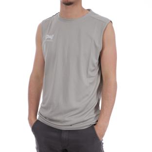 Débardeur Gris aux Bandes Noires Homme Hungaria Training Pro sleveless pas cher